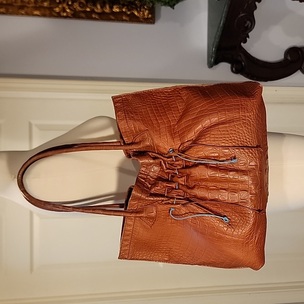 bmay Elegant  Leather Tote Bag